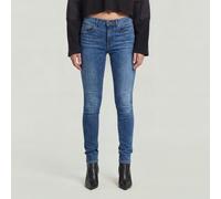 G-STAR 3301 Mid Skinny Jeans Mittelblau 25-34 faded blue D05889-6553-A889-2534