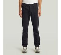 G-STAR Herren 3301 Regular Tapered Jeans, Schwarz (Washed Black 51003-D931-H890), 28W / 32L