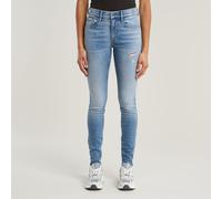 G-STAR 3301 Skinny Jeans Mittelblau 29-30 vintage blue stream destroyed D05175-D760-H071-2930