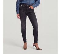 G-STAR RAW Highwaist Jeans Skinny Fit 3301 schwarz | 25/L30