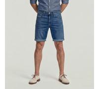 G-star 3301 Slim Kurze Jeans 29 Medium Aged