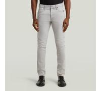 G-STAR 3301 Slim Jeans Grau 34-34 beached faded dolomite grey 51001-E206-H962-3434