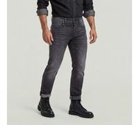 G-STAR 3301 Slim Jeans Schwarz 30-32 faded black magnet D25742-A634-C239-3032
