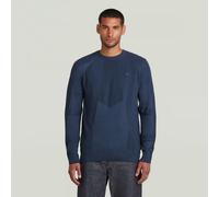 G-STAR 3D Biker Ribbed Pullover Mehrfarbig S india ink/salute D26777-C259-H737-S