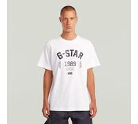 G-STAR 89 Back Graphic Loose T-Shirt Weiß XXL white D26857-C784-110-XXL