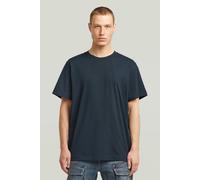 T-Shirt G-STAR "A Line Loose T-Shirt", Damen, Gr. M, dk patriot blau, 100% Baumwolle (Biologisch), Shirts T-Shirt (35425329-M) dk patriot blau