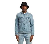 Jeansjacke G-STAR "A-Line Slim Denim Jacke", Damen, Gr. XL, sun faded pacific blau, Obermaterial: 30% Baumwolle, 20% Baumwolle, Jacken Jeansjacke (13913705-XL) sun faded pacific blau