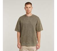 G-STAR Acid Wash Loose Sweater Braun XXL acid turf D26285-D575-H253-XXL