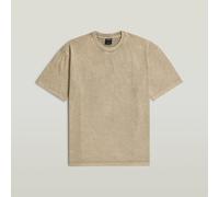 G-STAR Acid Washed T-Shirt Beige L safari nettuno D30616-E401-J539-L