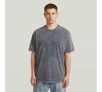 G-STAR Acid Washed T-Shirt Dunkelblau XS salute nettuno D30616-E401-H330-XS
