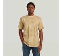 G-STAR Allover Print T-Shirt Mehrfarbig XXS cream archival texture D28589-E400-J184-XXS