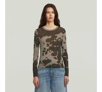G-STAR Allover Slim T-Shirt Mehrfarbig XXS turf forest camo D27103-E151-H519-XXS