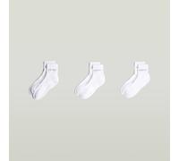 G-STAR Anklet Sock 3er-Pack Weiß 35-38 Bright White D29473-01-1322-35-38
