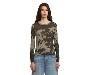 G-Star AOP Slim r t ls wmn