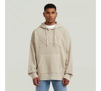 G-star Applique Relaxed Fit Kapuzenpullover S Dark Brick
