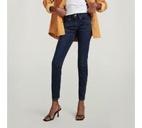Regular-fit-Jeans G-STAR "Arc Skinny Jeans", Damen, Gr. 24, Länge 34, dk aged, Obermaterial: 7% Elastomultiester, 1% Elasthan, Jeans (62656269-24) dk aged