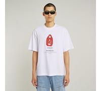 G-STAR Archive Print Boxy T-Shirt Andere XXL white inflatable unit D24429-C336-H285-XXL