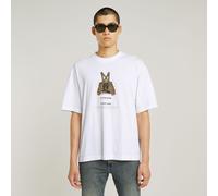 G-STAR Archive Print Boxy T-Shirt Andere XXL white strap vest D24429-C336-H286-XXL