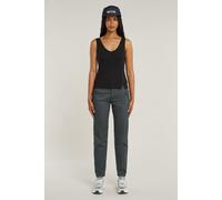 G-Star Asymmetrical Zip Slim Tank Top Dk Black Größe: L | Tanktops Outlet | Damen | Schwarz