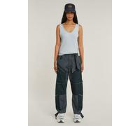 G-STAR Asymmetrical Zip Slim Tanktop Hellblau L plein air D26226-D275-H001-L