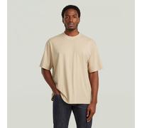 T-Shirt G-STAR "Back Graphic Loose T-Shirt", Damen, Gr. M, cream gd, Obermaterial: 100% Baumwolle, Shirts T-Shirt (23709719-M) cream gd