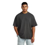 T-Shirt G-STAR "Back Graphic Loose T-Shirt", Herren, Gr. L, grau (dk schwarz gd), Obermaterial: 100% Baumwolle, Shirts T-Shirt (42447454-L) dk schwarz gd