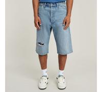 G-STAR Bam Logger Shorts Hellblau 34 vintage ripped mine dust D26129-D788-H118-34