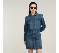 G-STAR Biker Kleid Dunkelblau S worn in sentry blue D25362-D301-G334-S