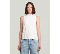 G-STAR Open Back Knit Tanktop Weiß L Light Chalk D23258-D838-1284-L