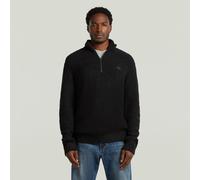 G-STAR Boucle Skipper Knit Schwarz L dark black D27112-E213-6484-L