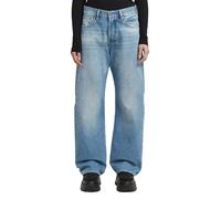Regular-fit-Jeans G-STAR "Bowey Barrel Jeans", Damen, Gr. 25, Länge 32, faded blau chrome, Obermaterial: 100% Baumwolle, Jeans (76976251-25) faded blau chrome