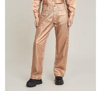 G-STAR Bowey Boyfriend Jeans Pink 28-34 shiny peach metal coating D25372-D551-H088-2834