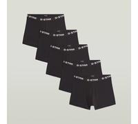 G-STAR Herren Mais 5er Pack Trunks, Schwarz, M