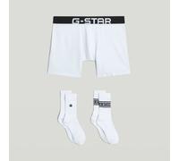 G-STAR Boxer & Sock Set 44-47 Weiß L MULTI D29458-01-J167-L