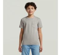 G-STAR Boys Base Pocket T-Shirt Grau 12 grey alloy D29680-01-G276-12