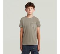 G-star Base Pocket Kurzarm-t-shirt 12 Jahre Wild Dove