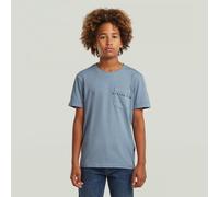 G-star Base Pocket Kurzarm-t-shirt 10 Jahre Ash Blue
