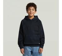 G-STAR Boys Basic Coll Hooded Sweatshirt Dunkelblau 12 salute D29643-01-C742-12