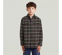 G-STAR Boys CPO Regular Shirt Grün 10 DUNCAN C7 D29192-01-J164-10