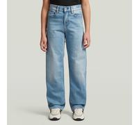 5-Pocket-Jeans G-STAR "Boys Dakota Regular Straight Jeans", Jungen, Gr. 16, lt indigo aged, Obermaterial: 98% Baumwolle, 2% Elasthan, Jeans 5-Pocket-Jeans (66398734-16) lt indigo aged