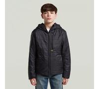 G-STAR Boys Foundation Padded Hooded Liner Jacke Schwarz 8 dark black D29732-01-6484-8