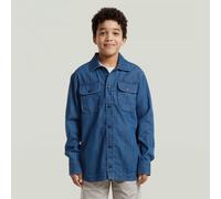 G-STAR Boys GPO Overshirt Dunkelblau 14 DARK D29731-01-J155-14