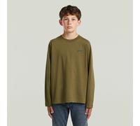 G-STAR Boys Interst Boxy T-Shirt Grün 16 dark olive D29163-01-C744-16