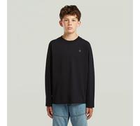 G-star Interest D29160-01 Langarm-t-shirt 16 Jahre Dark Black