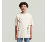 G-STAR Boys Oversized T-Shirt Beige 12 BUTTER D29744-01-J262-12