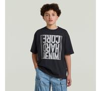 G-STAR Boys Oversized T-Shirt Dunkelblau 12 salute D29766-01-C742-12