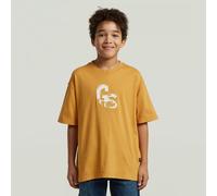 G-STAR Boys Oversized T-Shirt Gelb 12 Saffron D29777-01-782-12