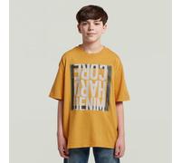G-STAR Boys Oversized T-Shirt Gelb 14 Saffron D29766-01-782-14