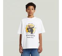 G-STAR Boys Oversized T-Shirt Weiß 16 white D29752-01-110-16