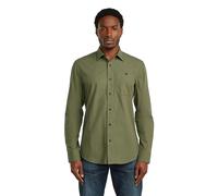 G-STAR Bristum 2.0 Slim Hemd Mehrfarbig S shadow olive slub stripe D23553-E349-H969-S